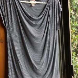 LOFT Cowl Neck Top
